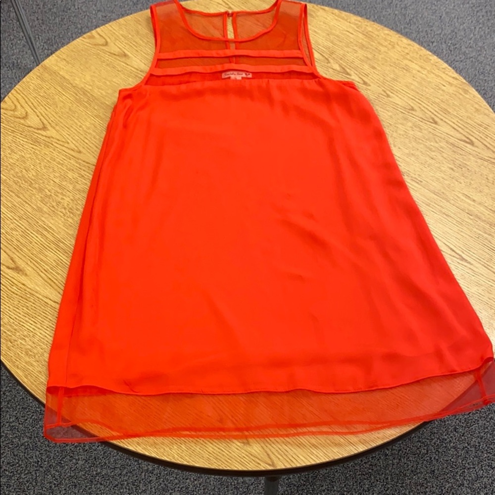 Double Zero orange dress size S